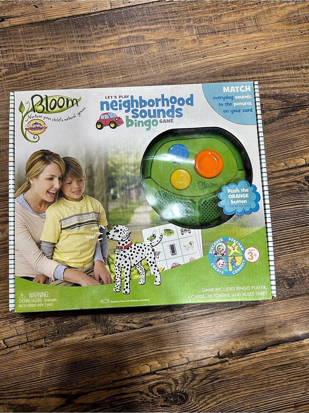 New Cranium Neighborhood Sounds Learning Bingo Game in Original Box